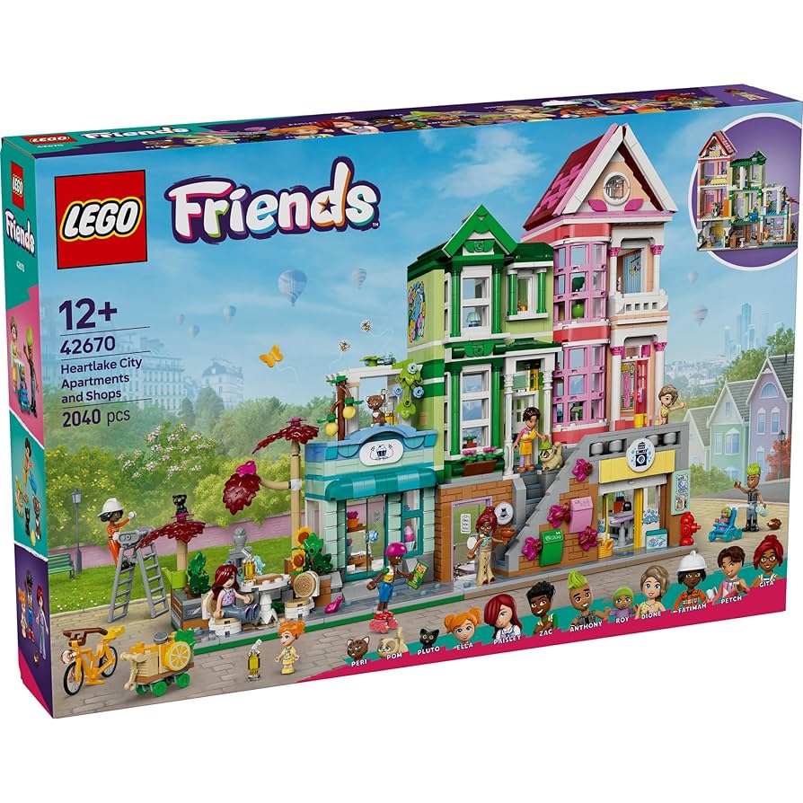 ねこページ ハートレイクシティのマンション(42670) | レゴ(R)フレンズ